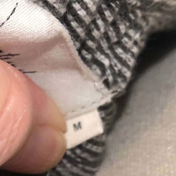 ANTHROPOLOGIE Saturday Sunday Gray Smocked Tank Dress M - Picture 8 of 13